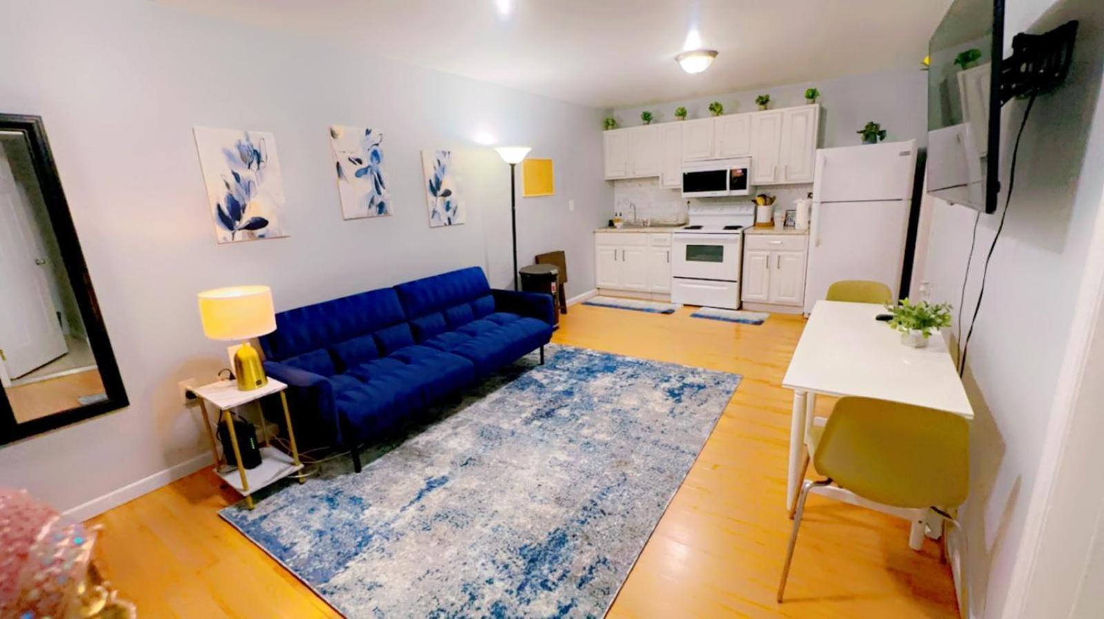 Entire 2-Bed Private Apt - Ewr/Nyc/Outlet Mall Newark Pokój zdjęcie