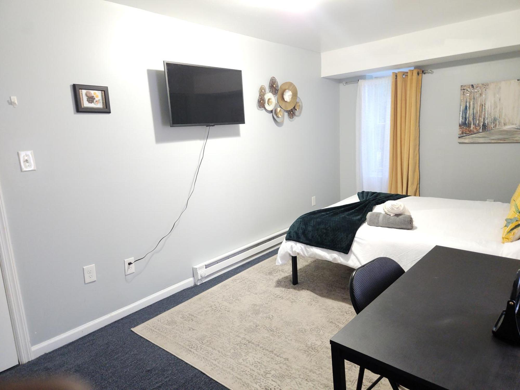 Entire 2-Bed Private Apt - Ewr/Nyc/Outlet Mall Newark Pokój zdjęcie